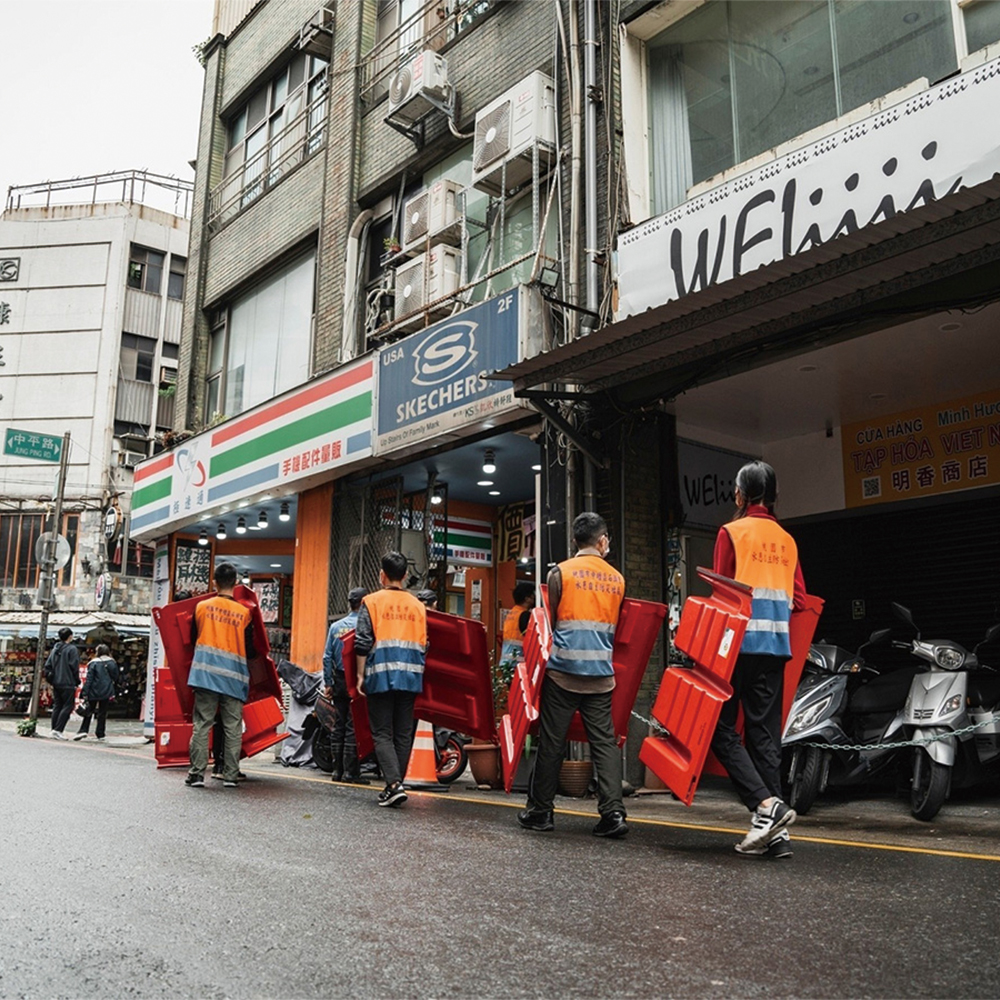 桃園市青年事務局清溝防汛隊共同舉辦