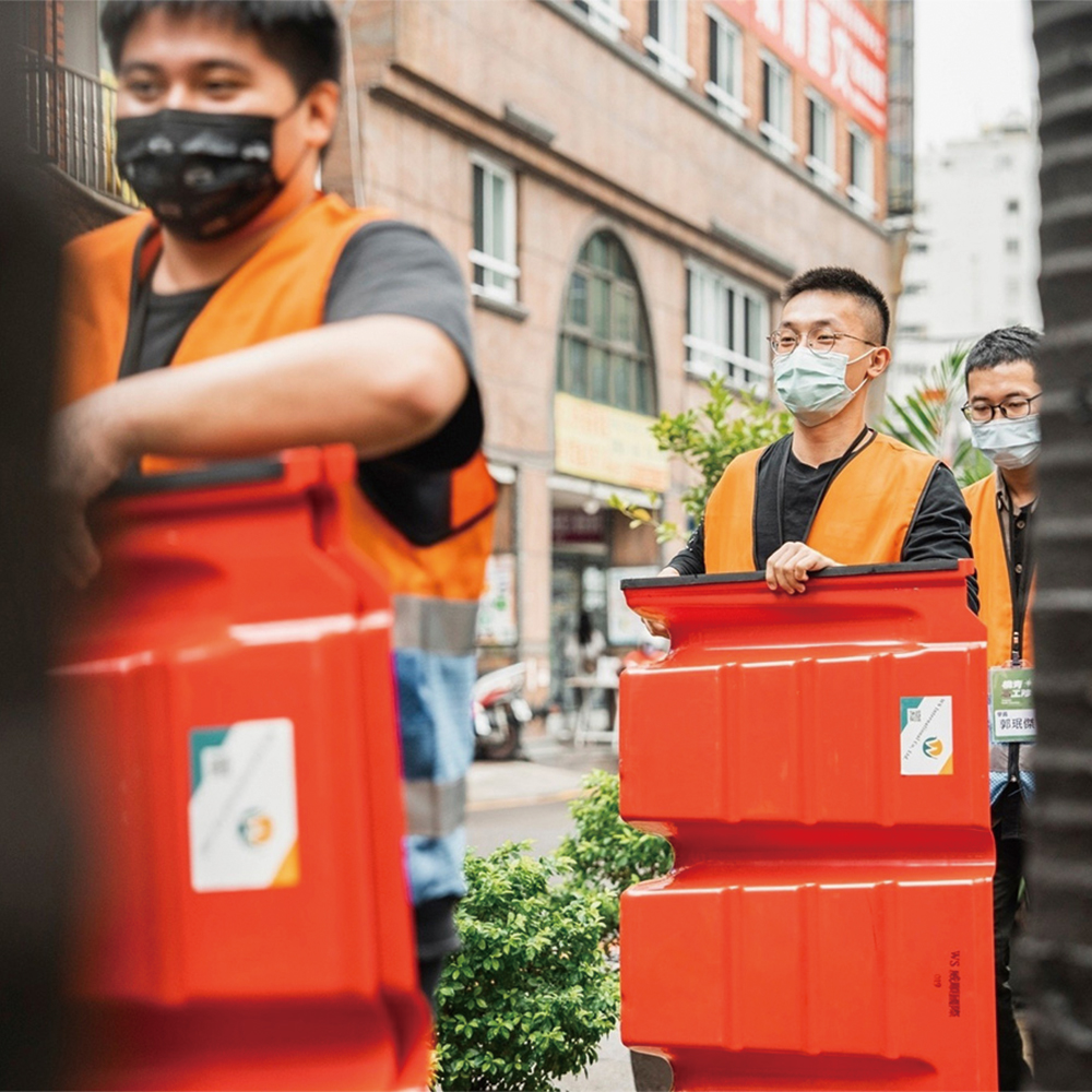 桃園市青年事務局清溝防汛隊共同舉辦