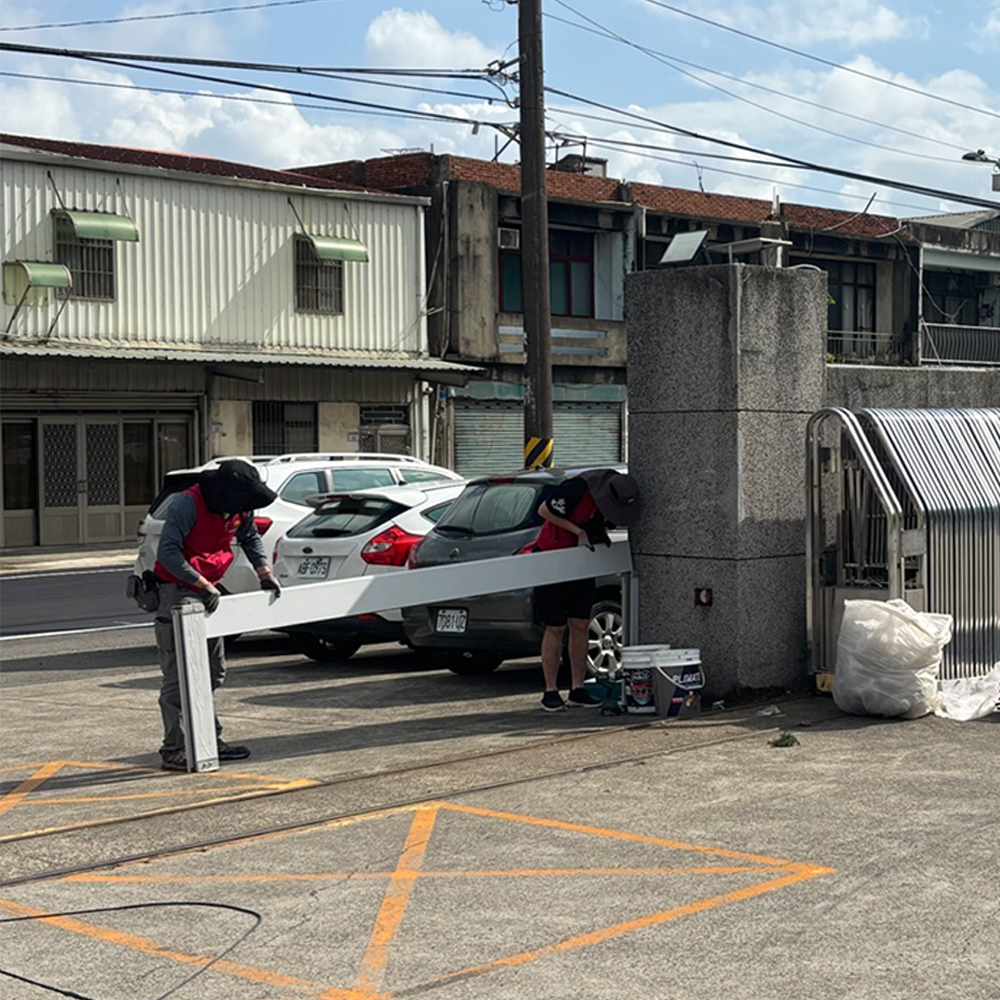 YKK AP 防水閘門安裝