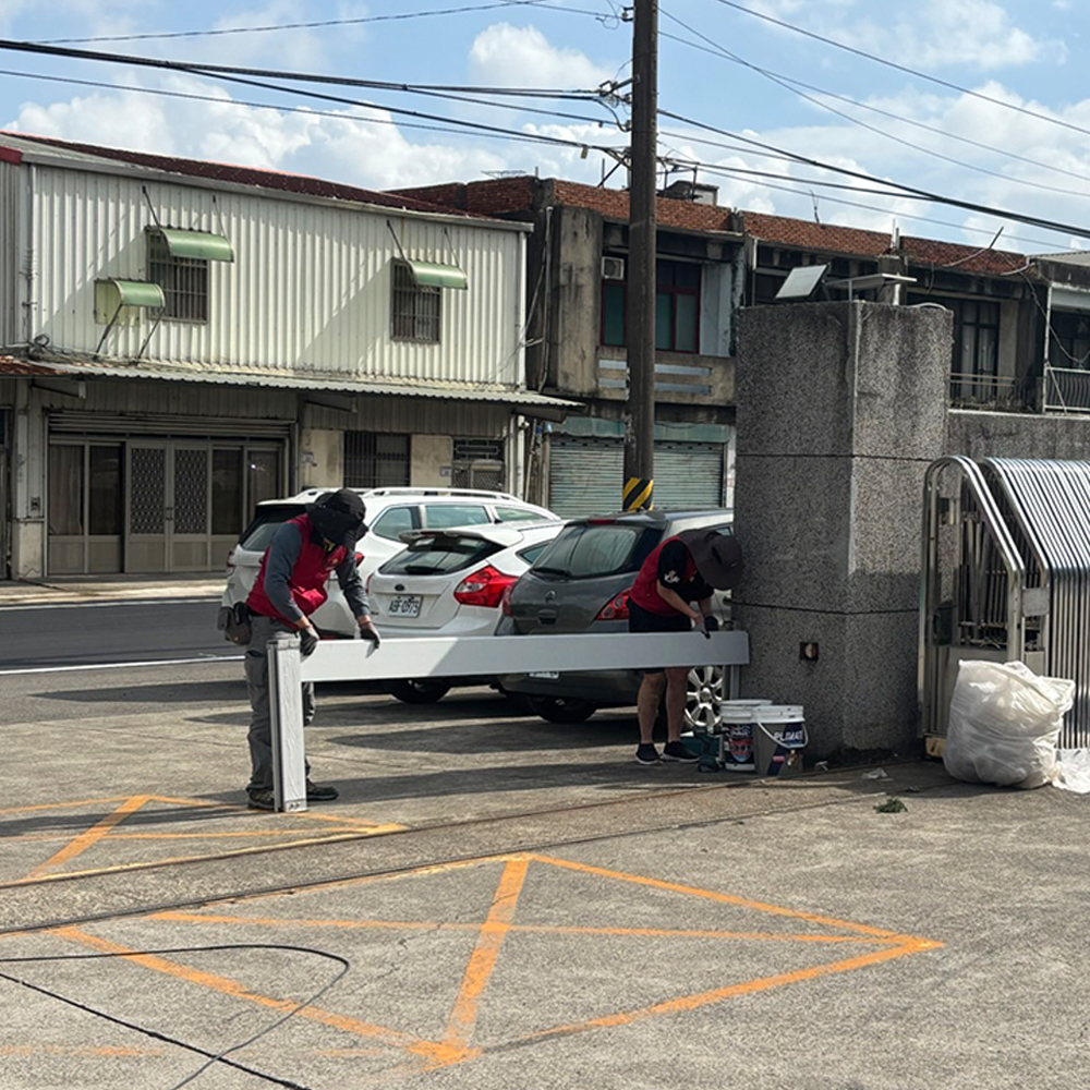 YKK AP 防水閘門安裝