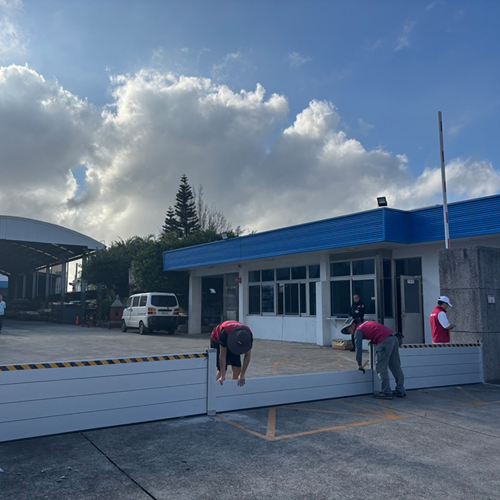 YKK AP 防水閘門安裝